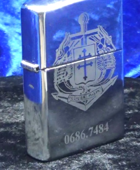 ZIPPO MEMORING FUSILIER MARIN