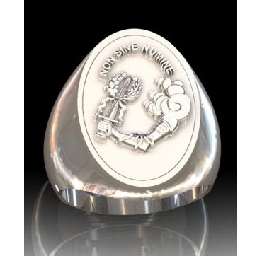 Gendarmerie Connetablie - Argent massif - Armée de Terre