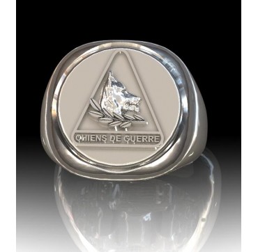Maîtres chien - Argent massif - Armée de Terre