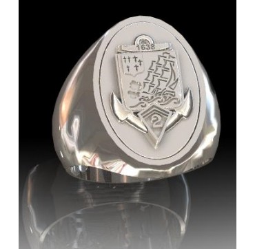 2 EME RIMa - Argent massif - Armée de Terre