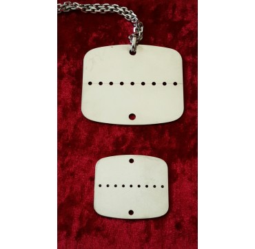 MIni Plaque d’identité militaire - Armée de Terre française