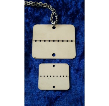 MIni Plaque d’identité militaire - Armée de Terre française