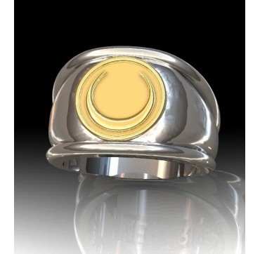 TIRAILLEURS - Argent massif + Plateau Or massif 9 carats 375/1000eme - Armée de Terre