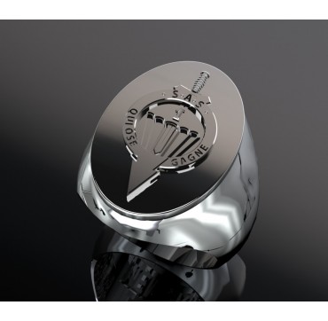 1er RPIMa ovale- Argent massif - Armée de Terre