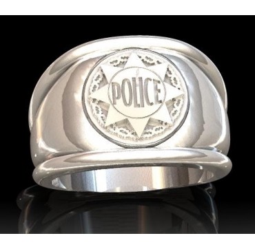 Police nationale - Argent massif - Autres Corporations