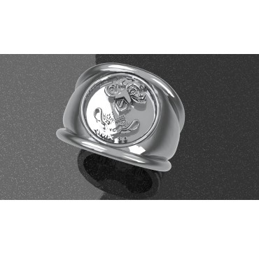 Blindée & Cavalerie AMX 30 - Argent massif - Armée de Terre AMX13T