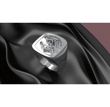 Blindée & Cavalerie - Argent massif - Armée de Terre